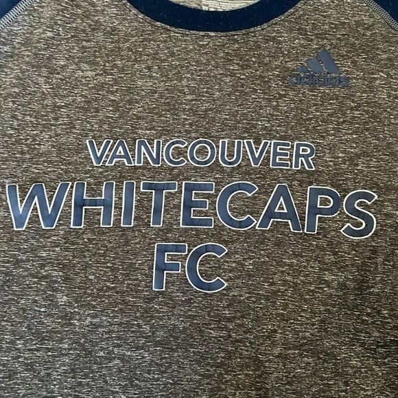 Adidas Gray and Navy Vancouver Whitecaps FC Tee - Picture 3 of 4